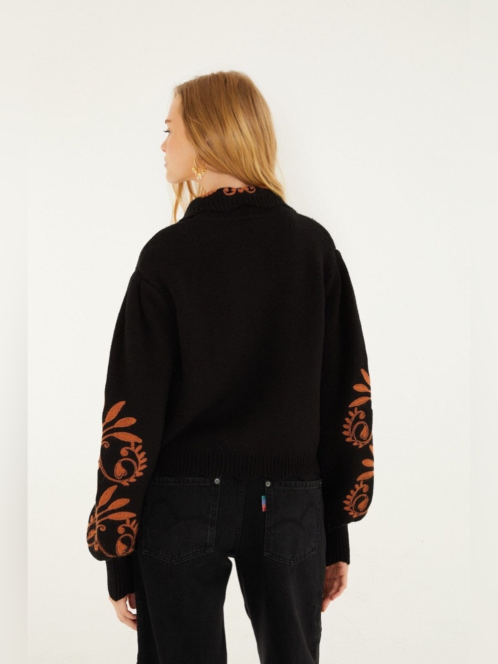 NWT Size XL - Farm Rio Cornely Ainika Cardigan Sweater - Picture 4 of 13